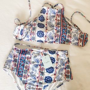 Cupshe high waisted bikini size M
